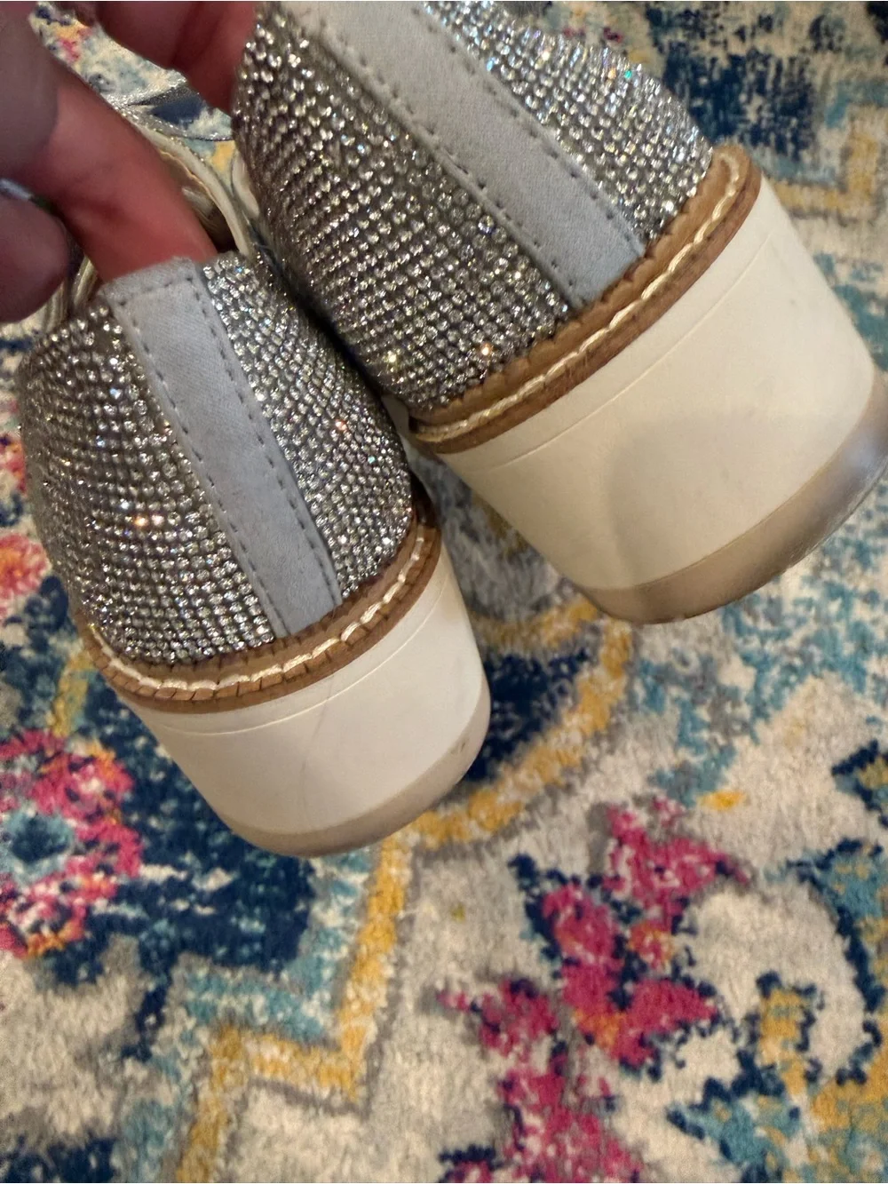 Chelsea & Violet sparkling silver